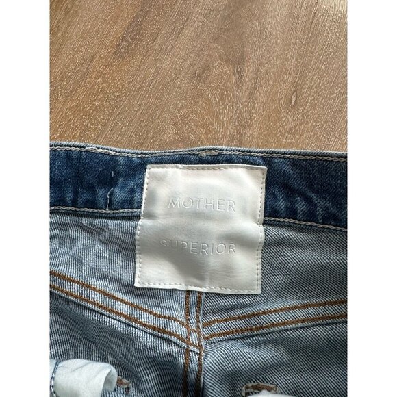 MOTHER Superior High Waisted Rider Ankle in Far Beyond the Sky Size 24 - Picture 5 of 11